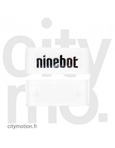 Logo "Ninebot" plastique pour Ninebot Mini Pro blanc